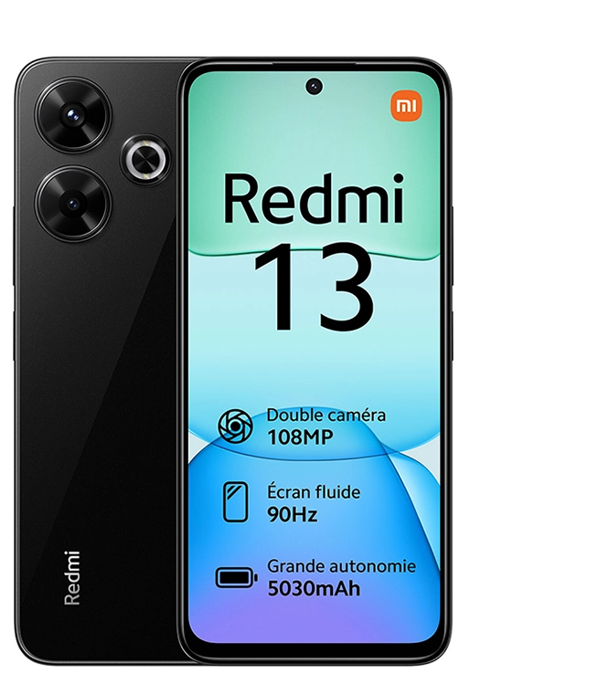 گوشی موبایل شیائومی مدل Redmi 13 دو سیم کارت ظرفیت 256 گیگابایت و رم 8 گیگابایت